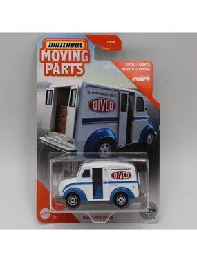 Matchbox Divco Milk Truck White Moving Parts 2020
